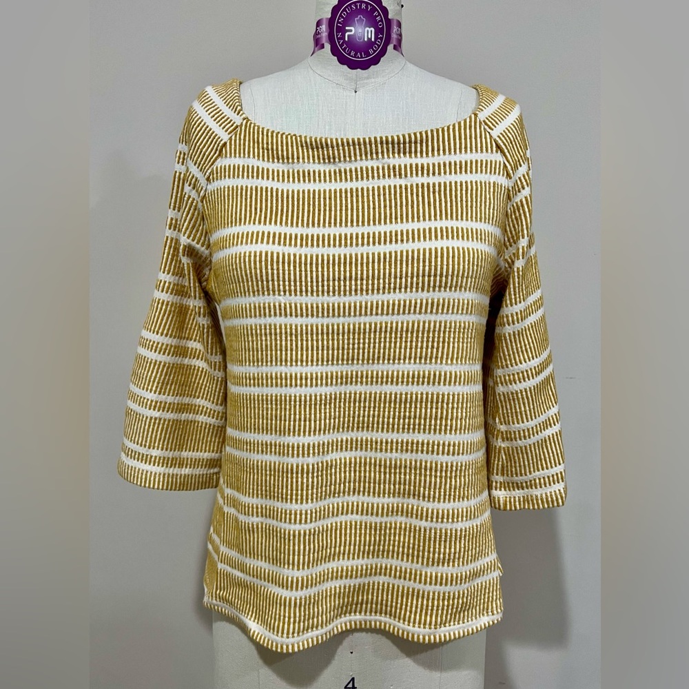 Anthro Novelty Stripe Top